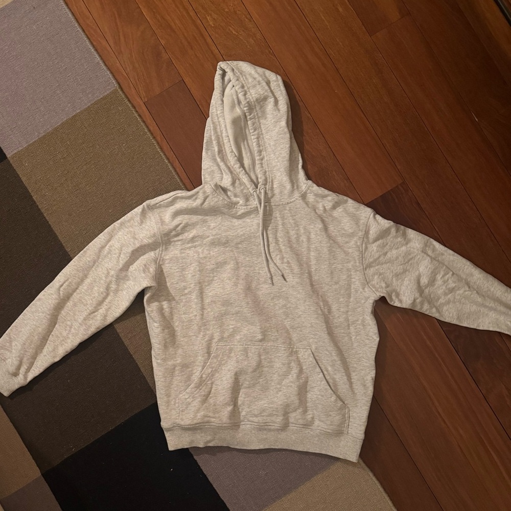 Gray Hoodie Sweatshirt